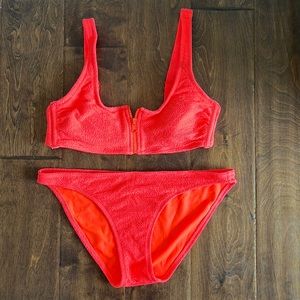 Hot Coral Bikini